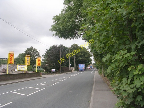 Photo 6"x4" Huddersfield Road - viewed from Stocks Bank Road Mirfield c2009