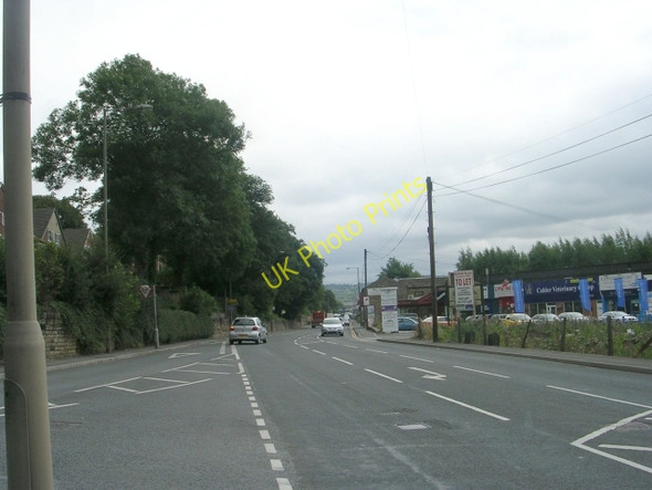 Photo 6"x4" Huddersfield Road - viewed from Stocks Bank Road Mirfield c2009 P1