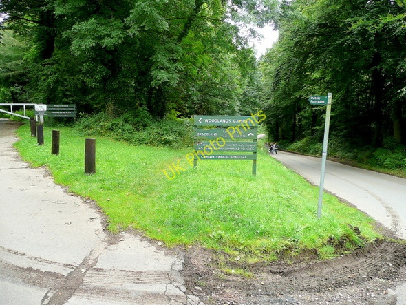 Photo 6"x4" Entrance to Woodlands Campsite Berry Hill\/SO5712 c2009