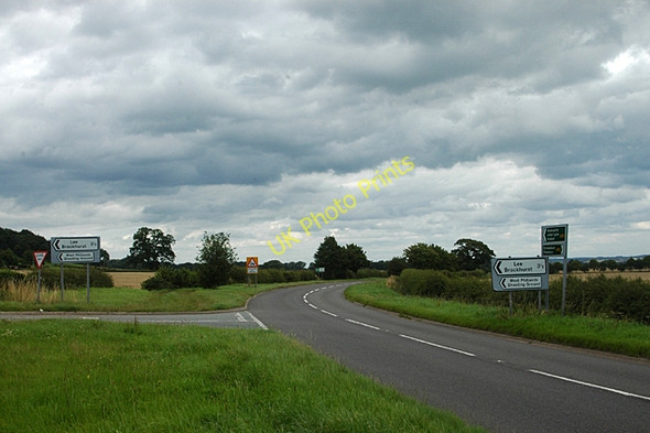 Photo 6"x4" Gathering gloom on the A53 Hodnetheath c2009