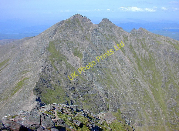 Photo 6"x4" View north east from Sgurr Fiona Sgurr Fi\u00f2na c2003