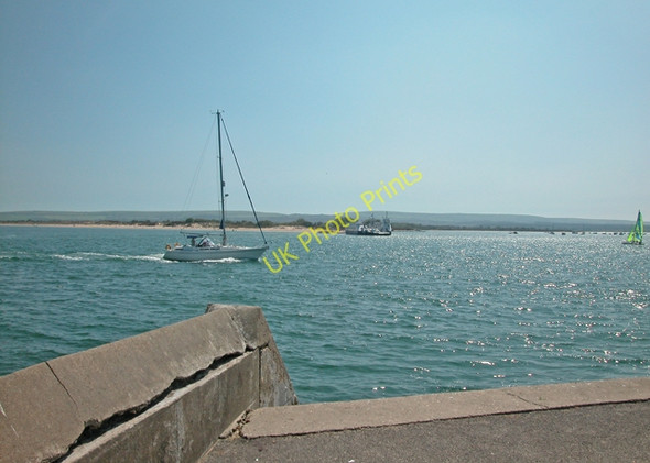Photo 6"x4" Near Sandbanks ferry slipway Sandbanks c2004