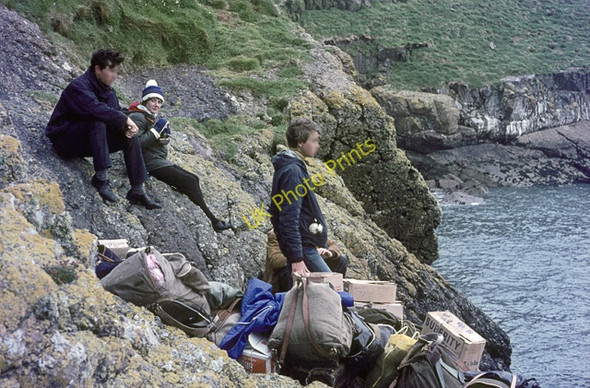 Photo 6"x4" South Landing, Skomer North Haven\/SM7309 c1967