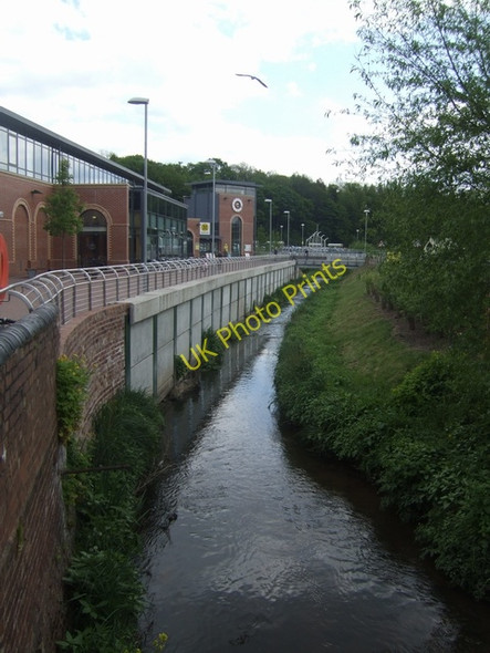 Photo 6"x4" River Stour - Grosvenor-Woodward mill site Kidderminster c2010
