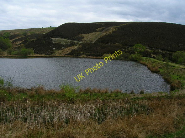 Photo 6"x4" Reservoir in Deeply Vale Birtle c2010