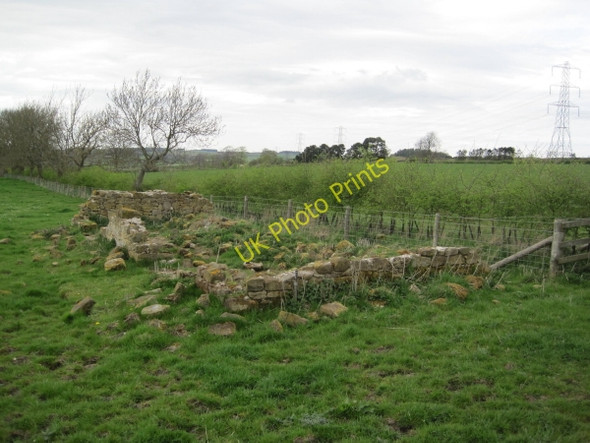 Photo 6"x4" Ruined Field Barn near Shildon Halton Shields c2010