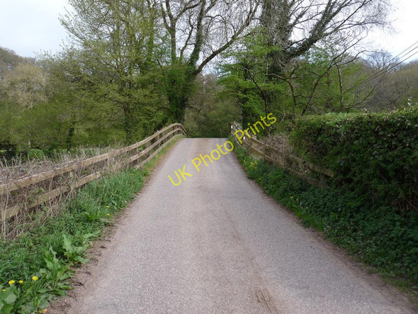 Photo 6"x4" Hawkridge Bridge on the river Taw Nymet Rowland c2010