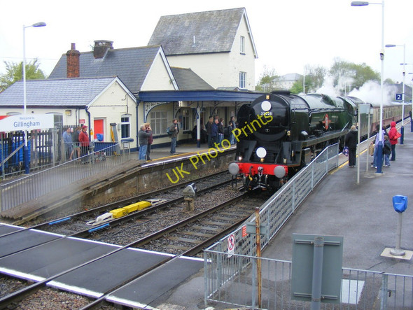 Photo 6"x4" The Somerset & Dorset Railtour Gillingham\/ST8026 c2010