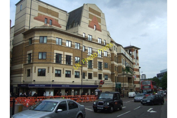 Photo 6"x4" The Angel underground station, Islington London c2010