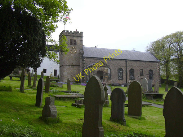 Photo 6"x4" Parish Church of St Mary, Newchurch in Pendle, Lancashire Newchurch in Pendle c2010