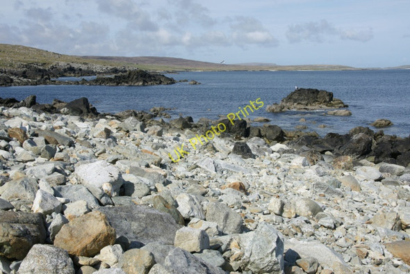 Photo 6"x4" Burga Wick, Framgord Muness c2010