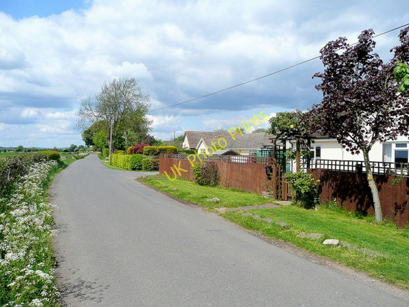 Photo 6"x4" Road to Hardwicke Elmstone Hardwicke c2010
