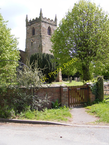 Photo 6"x4" All Saints Overley\/SK1615 c2010