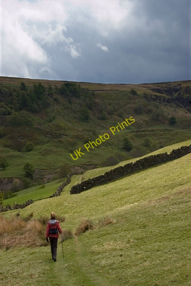 Photo 6"x4" Footpath above Dale Head Street\/NZ7304 c2010