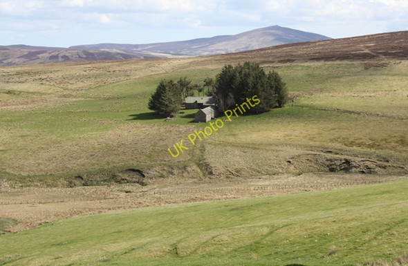 Photo 6"x4" Derelict farm of Badchear Black Hill\/NJ3532 c2010