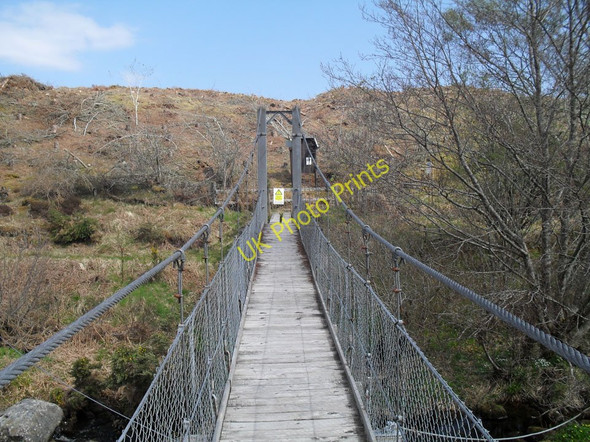 Photo 6"x4" Shuggly bridge over the Shin Gruids c2010