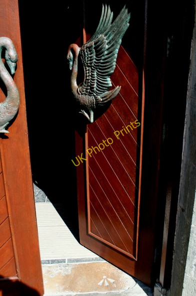 Photo 6"x4" Bench Mark on the steps of Drumcliff church Drumcliff c2010