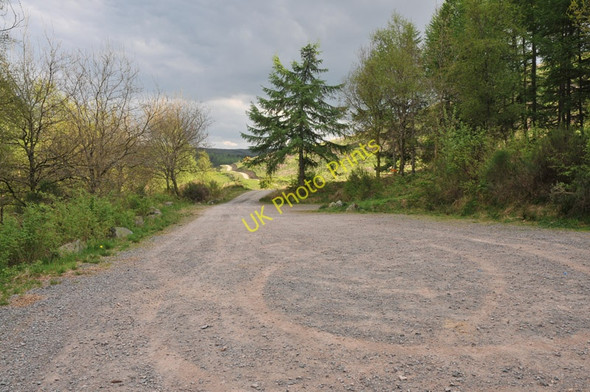 Photo 6"x4" Forest parking area at Bochastle Kilmahog c2010