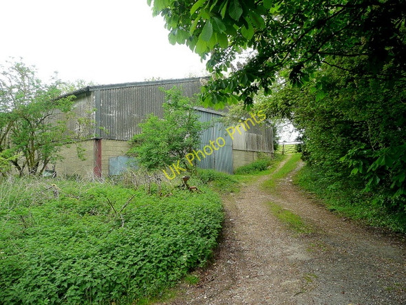 Photo 6"x4" Farm building at Martin Drove End Martin Drove End c2010