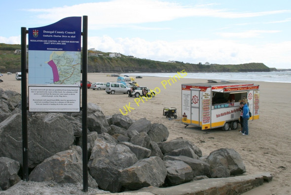 Photo 6"x4" Towards the south of Rossnowlagh beach Coolmore c2010