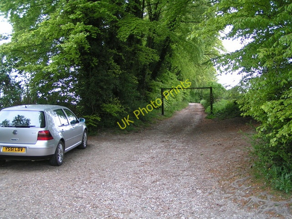 Photo 6"x4" Byway joining the Roman road Broughton\/SU3032 c2010