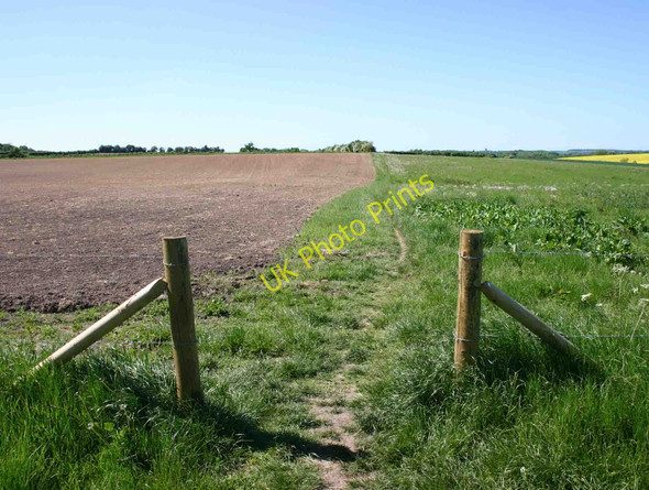 Photo 6"x4" Footpath towards Warwick from Bishop's Tachbrook Bishop's Tachbrook c2010