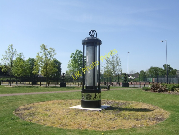 Photo 6"x4" Davy Lamp - Leamore Park Bloxwich c2010