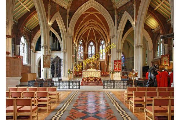 Photo 6"x4" St John the Divine, Vassall Road, Kennington, London SW9 - East end Westminster c2010