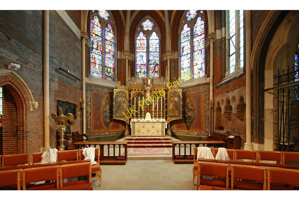 Photo 6"x4" St John the Divine, Vassall Road, Kennington, London SW9 - Chancel Westminster c2010 P2
