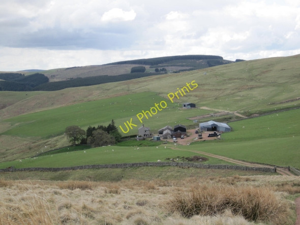 Photo 6"x4" View of Puncherton Clennell c2010