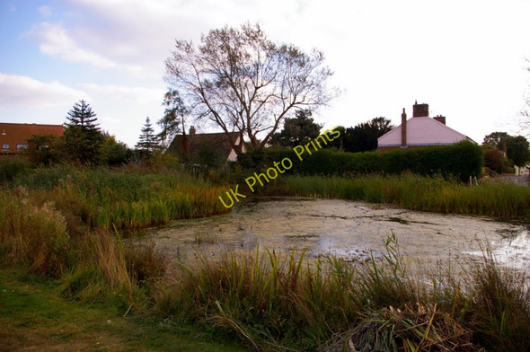 Photo 6"x4" Pond, Edgefield, Norfolk Edgefield\/TG0934 c2009