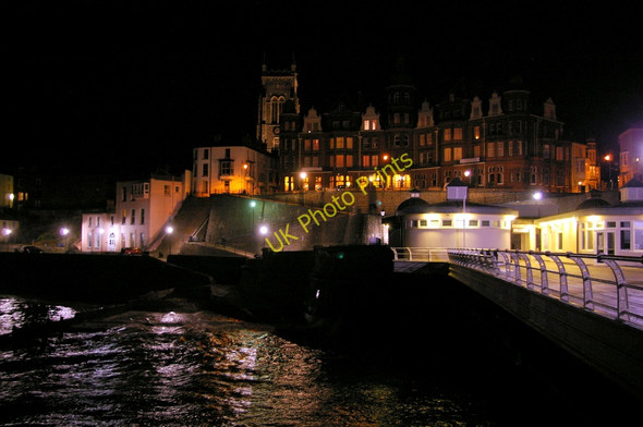 Photo 6"x4" Cromer from the Pier at Night Cromer\/TG2142 c2009