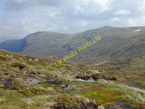 Photo 6"x4" Boggy source of the Allt an Dubh Loch Carn an t-Sagairt Beag c2001