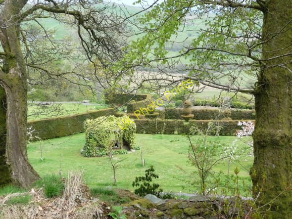Photo 6"x4" Caerau Uchaf garden, from woodland above. Bethel\/SH9839 c2010