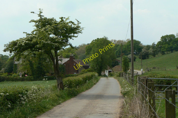 Photo 6"x4" The way to Misk Farm Hucknall c2010
