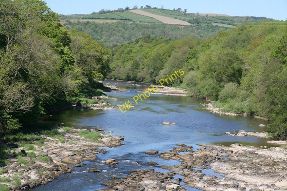 Photo 6"x4" River Wye from Erwood Bridge Crickadarn c2010