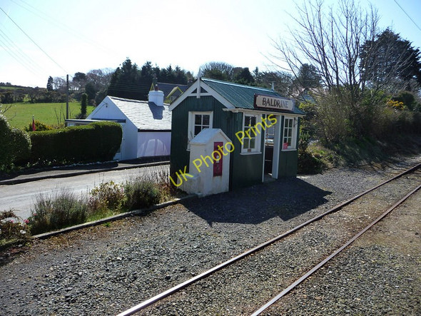 Photo 6"x4" Baldrine Manx Electric Railway halt Baldrine c2010