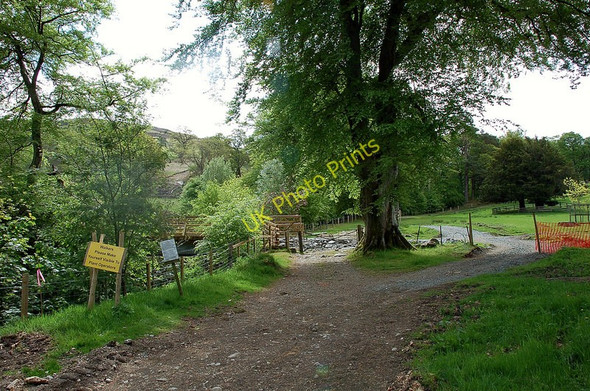 Photo 6"x4" Hydro works at Ardvorlich Edinample c2010