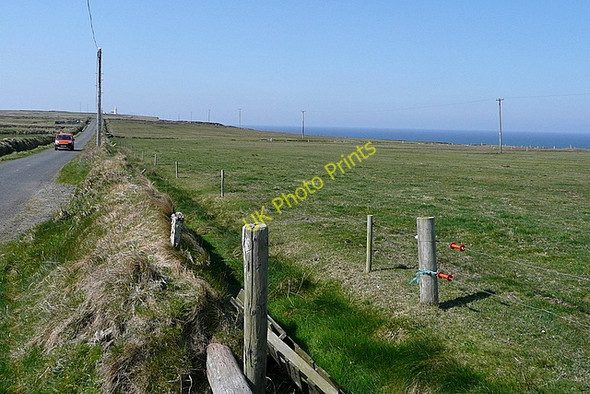 Photo 6"x4" Road towards Loop Head Kilbaha c2010