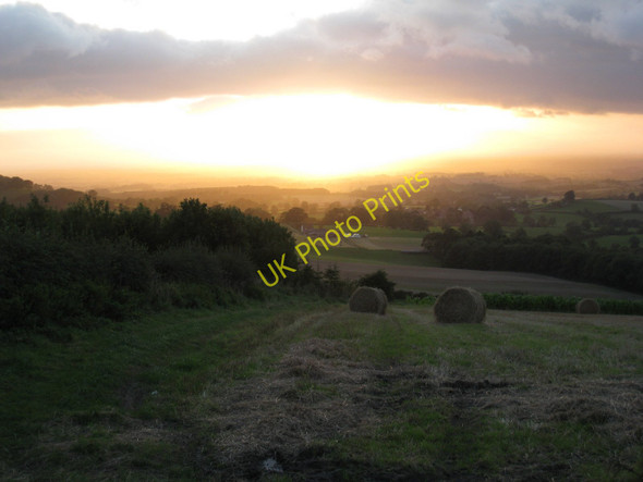 Photo 6"x4" Looking towards Kirby Underdale from the Roman Road Painsthorpe c2008