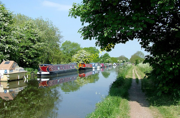 Photo 6"x4" Shropshire Union Canal at Brewood, Staffordshire Shutt Green c2010