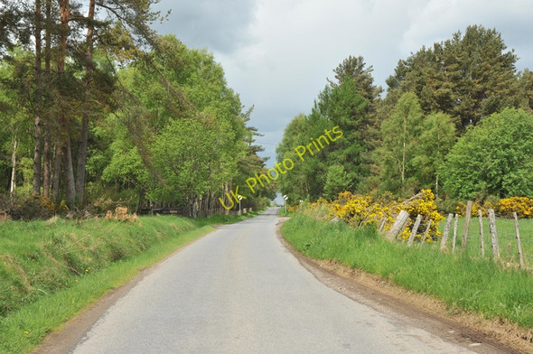 Photo 6"x4" Road from Nairnside to Westhill Westhill\/NH7144 c2010
