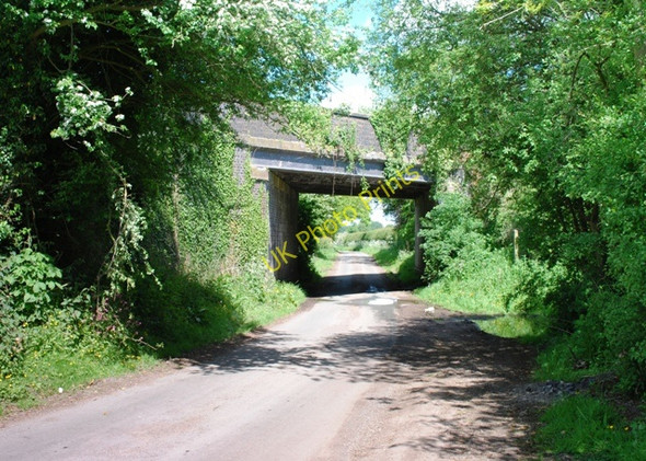 Photo 6"x4" Old railway bridge The Handfords c2010