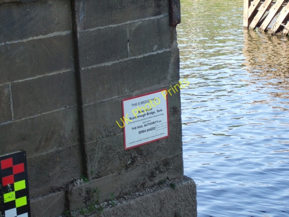 Photo 6"x4" Detail of Scarborough Bridge, York York\/SE5951 c2010