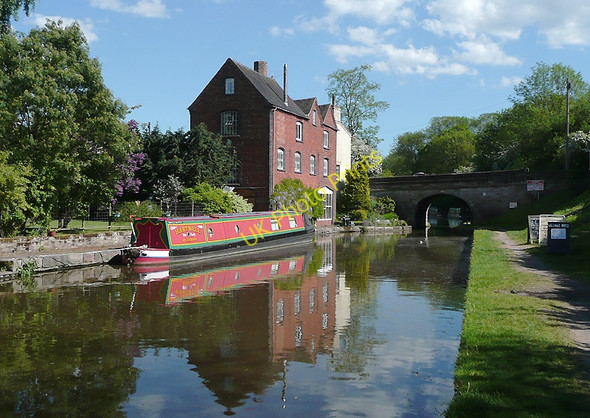 Photo 6"x4" The Old Corn Mill at Gnosall Heath, Staffordshire Coton\/SJ8120 c2010