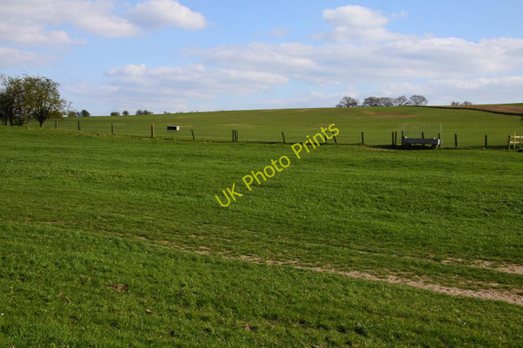 Photo 6"x4" Field by Cuxham church Cuxham c2010