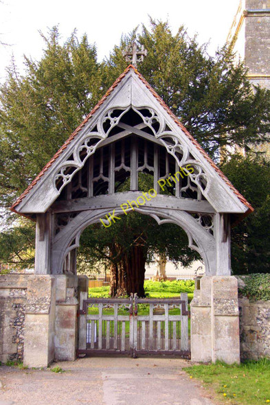 Photo 6"x4" The lych gate to St Leonard's church in Watlington Watlington\/SU6894 c2010