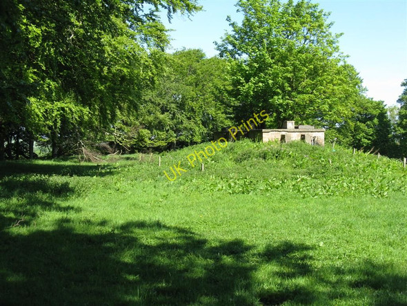 Photo 6"x4" Water tank at Play Hill Crichton c2010