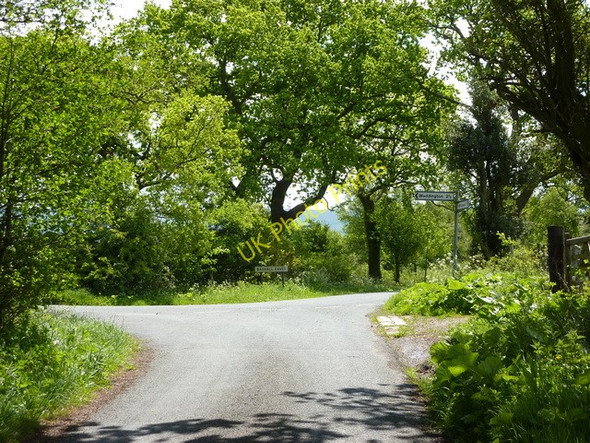 Photo 6"x4" Junction north of Bashall Eaves Bashall Eaves c2010