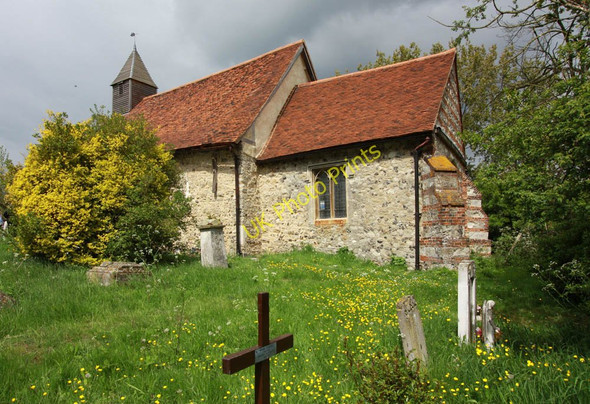 Photo 6"x4" All Saints, Vange, Essex Kingswood\/TQ7087 c2010